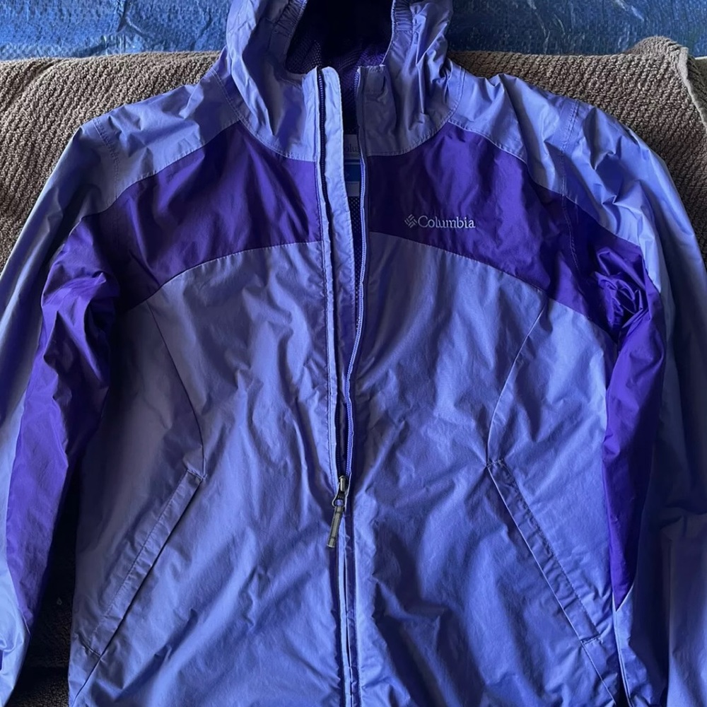 Columbia girls large 14/16 windbreaker jacket